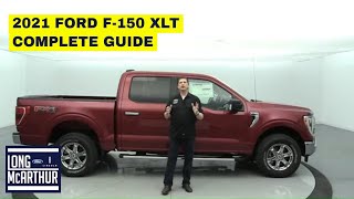 2021 FORD F-150 XLT COMPLETE GUIDE - Standard and Optional Equipment Walkaround