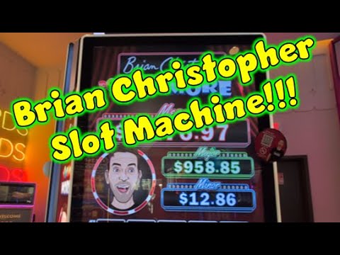Brian Christopher Slot Machine in the Brian Christopher Room!!! - YouTube