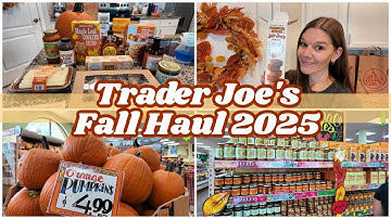 Trader Joe’s Fall 2025 Haul 🍂 | Shop With Me + Taste Test!
