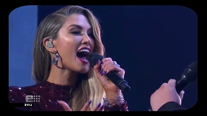 Delta Goodrem and Judah Kelly perform I Was Here (...