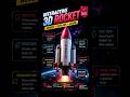 AI Builds Interactive 3D Rocket (Three.js & Gemini Flash)