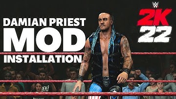 How to Install External Superstar in WWE 2K19 | Damian Priest Mod #how to install external caw slot