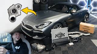 INSTALLING HYRBID TURBOS TO A BMW G29 Z4!