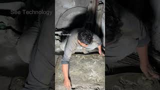 Cement Tiles Making Process #Seetechnology #Making (Shorts)