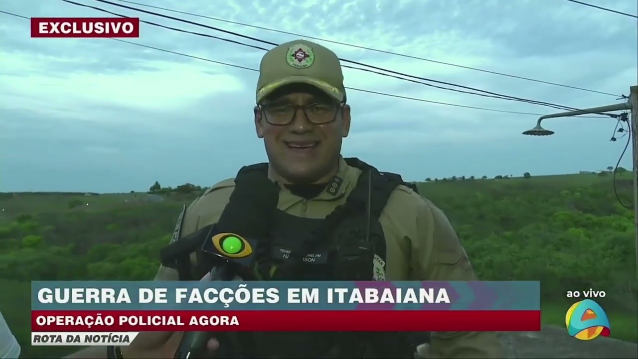Rota da notícia - Operação policial é realizada após conflito entre facções em Itabaiana