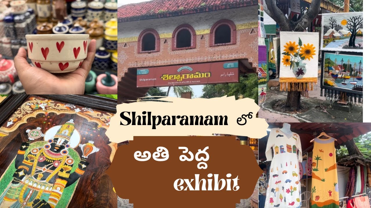 😍Shilparamam full tour | Best shopping haul | Hyderabad | #teluguvlogs 