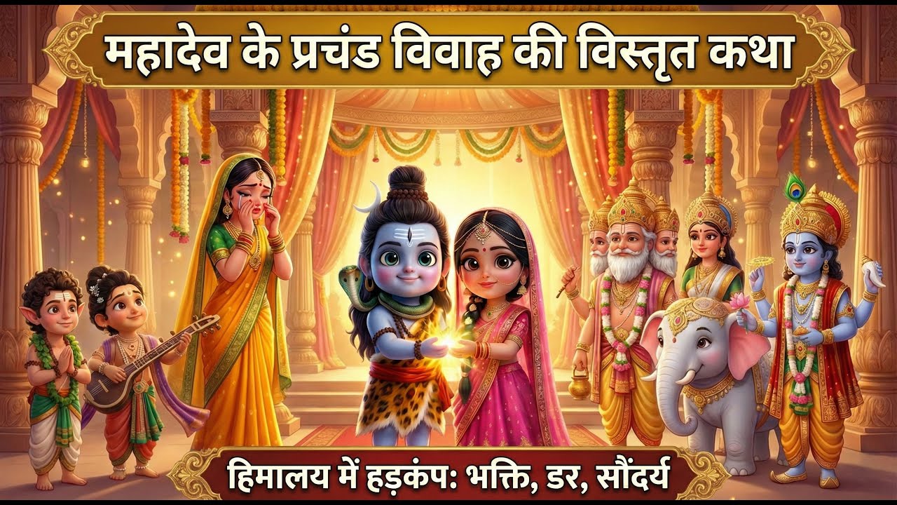 पार्वती जन्म से शिव के साथ पाणिग्रहण की विस्तृत कथा।#indreshji #bhaktipath #bageshwardham