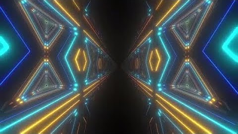 Geometric Neon Corridor Pack Stock Motion Graphics