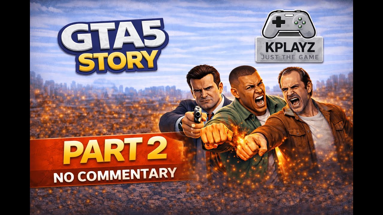 GTA 5 Story Gameplay – No Commentary | Part 2 (PS5)