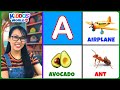 Learn the Alphabet, ABC Letters and English Vocabulary with Miss V of Kiddos World TV