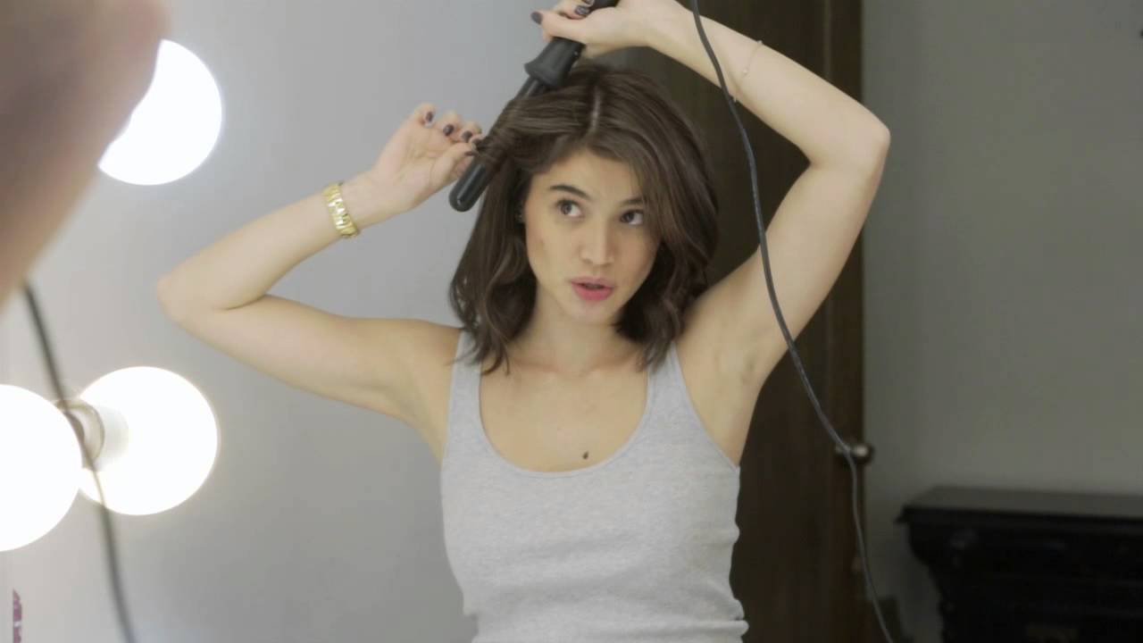 Easy Messy Beach Hair Styling Tutorial By Anne Curtis Youtube