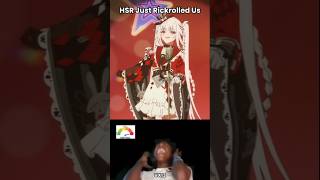 NO WAY… HSR Rickrolled Us on April Fools 🤣 #honkaistarrail #hsr #rickroll