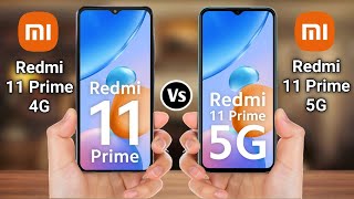 Redmi 11 Prime 4G Vs Redmi 11 Prime 5G