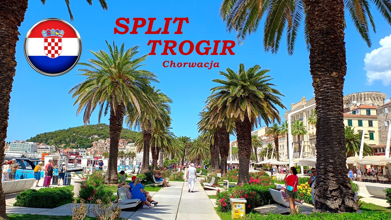 SPLIT i TROGIR - dwie arcyperły DALMACJI jednego dnia! 🇭🇷