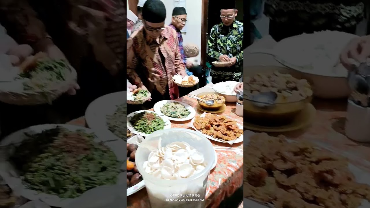 Acara pengajian di  rumah nusa dua