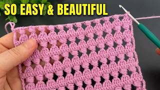 Perfect & Very Beautiful Crochet pattern! Simple Pattern for Blankets, Bedspreads & Bags