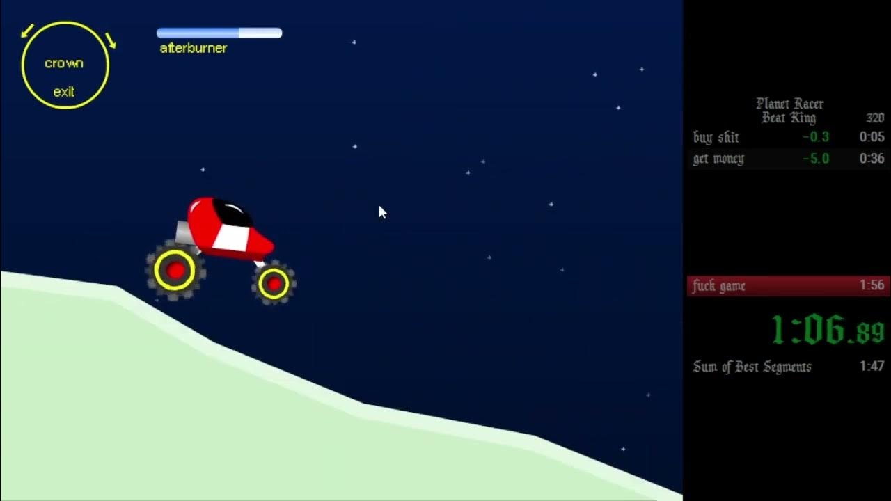 I played this when I was 13! Planet Racer