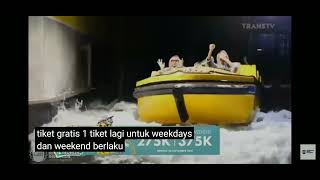 Iklan TRANS STUDIO CIBUBUR 'BUY 1 GET 1' (2021)