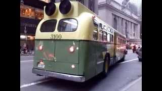 1956 General Motors TDH-5106 Vintage 3100 M42 Crosstown Bus@Lexington Avenue/42nd Street