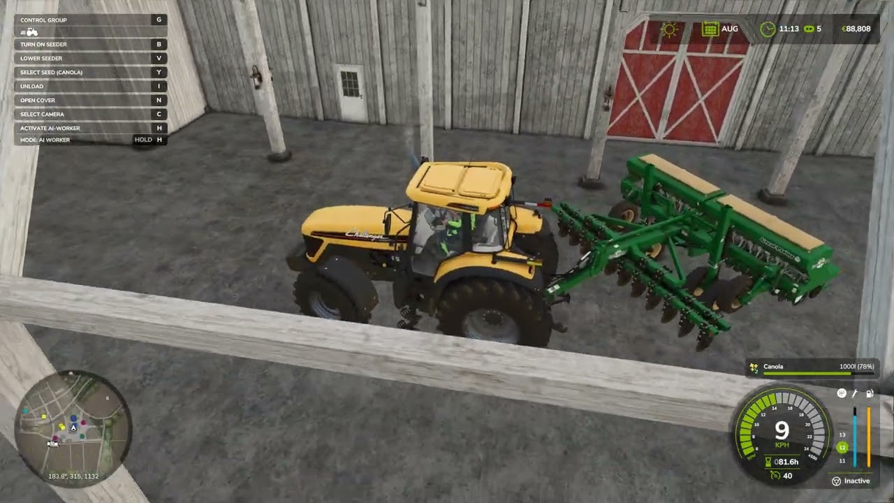 Farming Simulator #2 Nowy ciągnik i kultywator