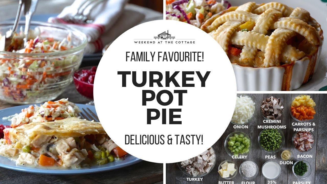 TURKEY POT PIES Rich and Creamy! YouTube
