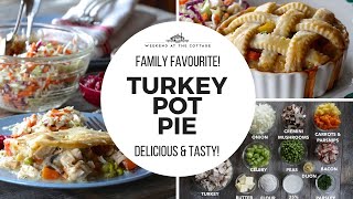 Roast turkey leftovers get a makeover, and the end results are
gorgeous individual pot pies! we first posted this recipe few years
back, it’s be...