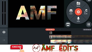 2 smart video intro text effect with kinemaster | Tutorial
