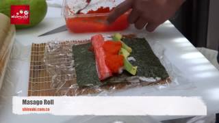 Preparación Del Delicioso Masago Roll