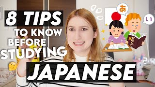 8 tips for BEGINNERS self-studying JAPANESE—watch this before starting 🇯🇵👩‍💻