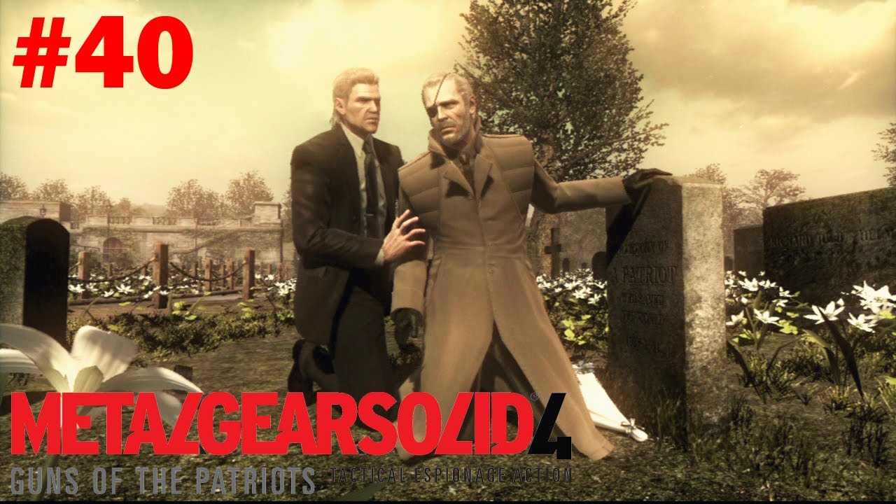 Metal Gear Solid 4 #40 - EPÍLOGO: Snake & Big Boss (Español) - YouTube