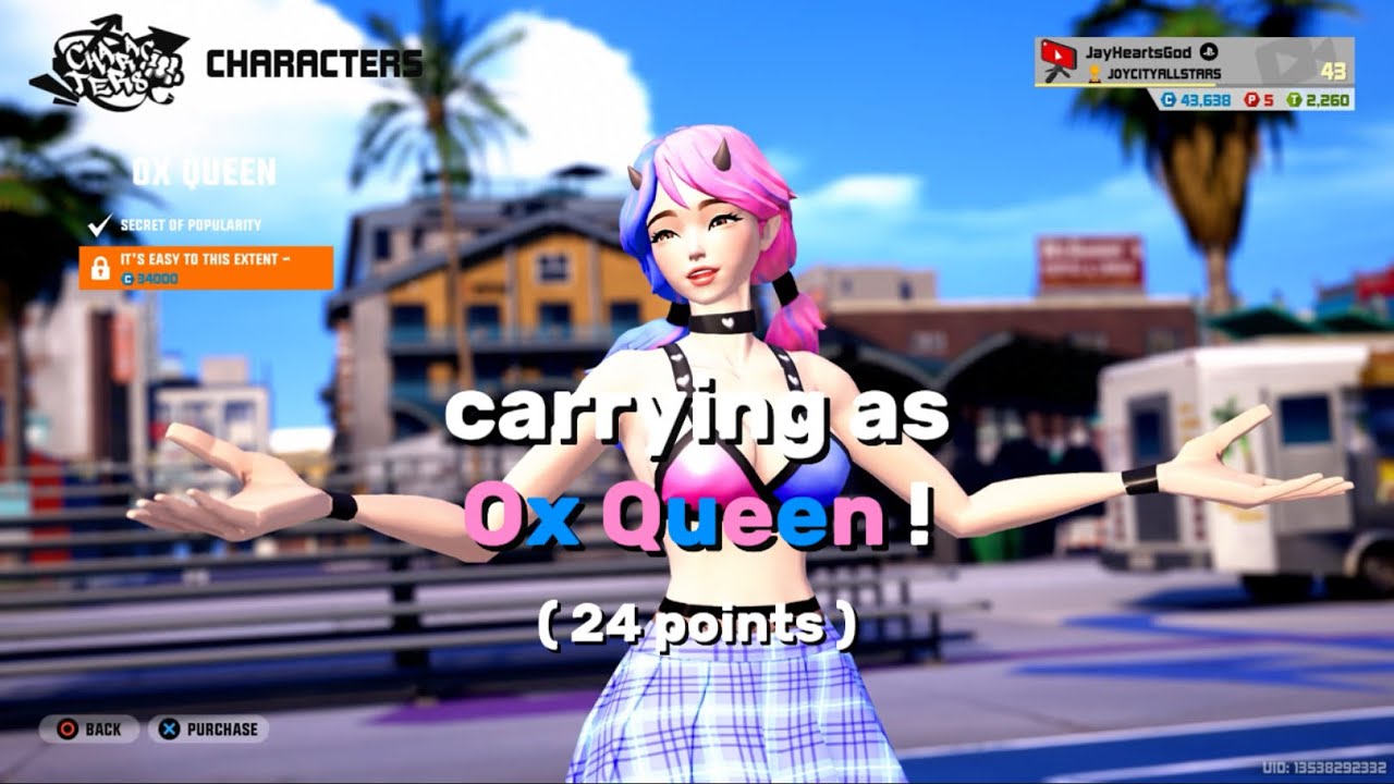 3on3Freestyle: INSANE Ox Queen carry ! ( 24 points )