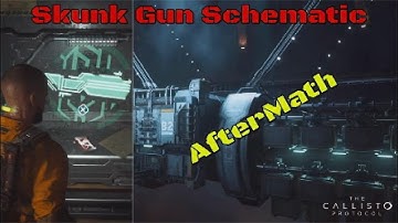 Skunk Gun Schematic Location, The Callisto Protocal