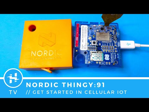 Nordic Thingy:91 Getting Started // Cellular IoT - YouTube