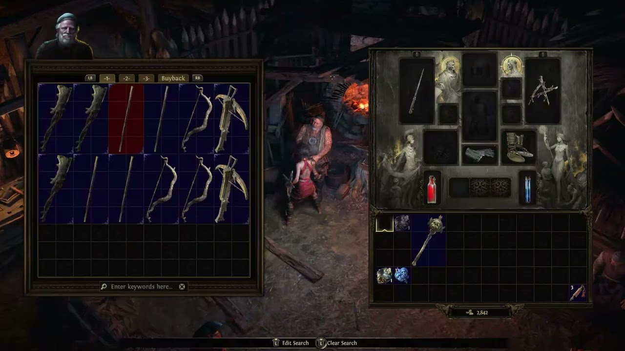 [PoE2 0.3] Sorceress Hardcore No Commentary | Act 1