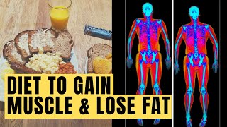 BEST Diet For Muscle Gain & Losing Fat (FREE MACRO CALCULATOR & PDF)