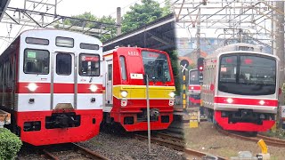 BANYAK KERETA KRL LIVERY BARU !! Kumpulan KRL Commuter Line New Livery : Tokyu 8500, JR 205 Marchen