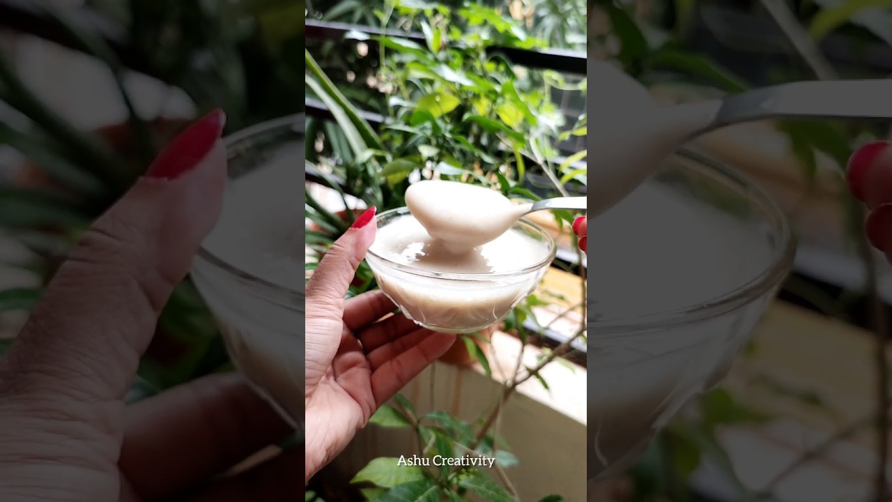 banana hair mask | get silky shiny hair 