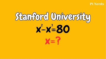 Stanford University Entrance Exam | Math Olympiad | Exponential | Mathematics | Pi Nerds