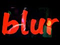 blur