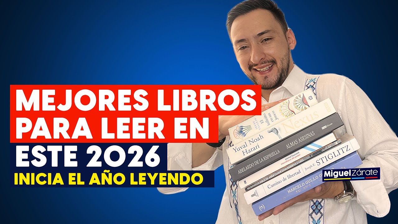 MEJORES LIBROS PARA LEER ESTE 2026 - YouTube