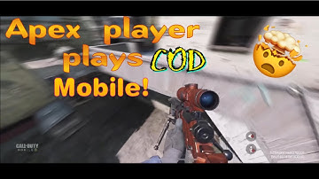 Apex legends player plays COD Mobile for the first time!! 😱🤯🤯