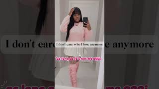 I Dont Care Who I Lose Anymore As Long As Its Not Me Again 