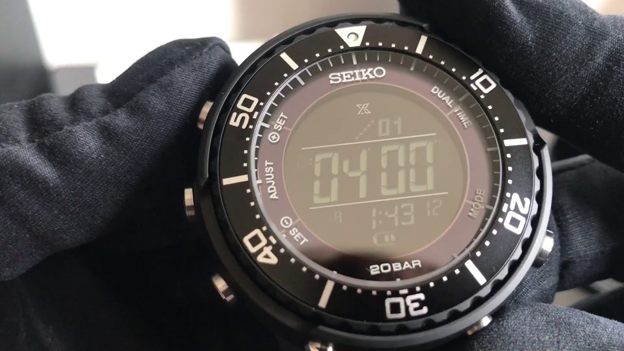 seiko prospex digital tuna sbep001