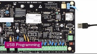 B Series Control Panels: USB Programming