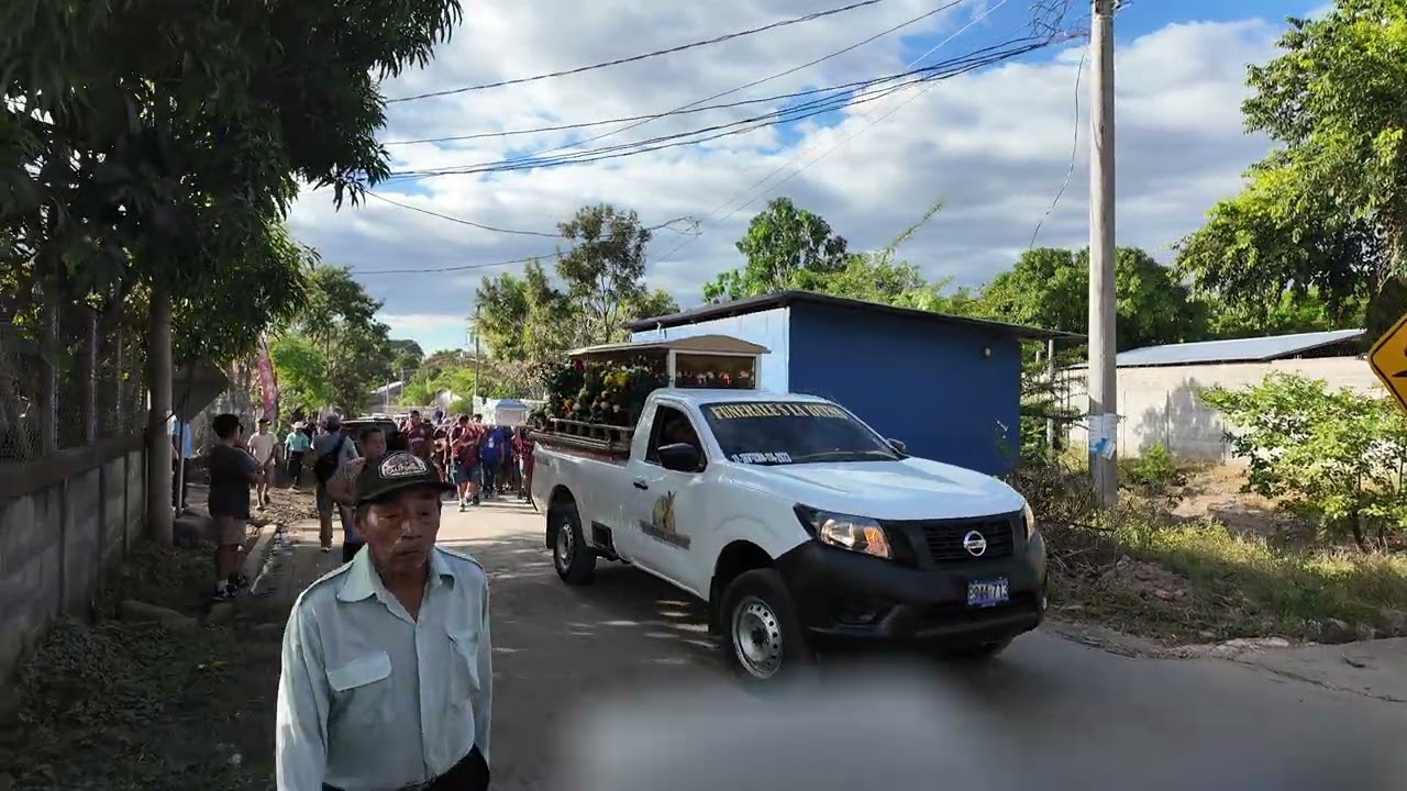 Entierro de Alex Mata, El Tejar.