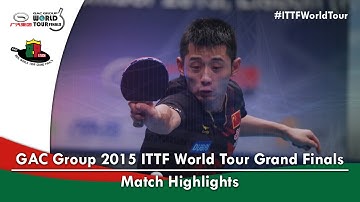 2015 World Tour Grand Finals Highlights: ZHANG Jike vs OSHIMA Yuya (1/4)