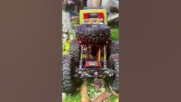 Custom Axial SCX24 6x6 Unimog is so Sexy! #shorts #rc #crawler