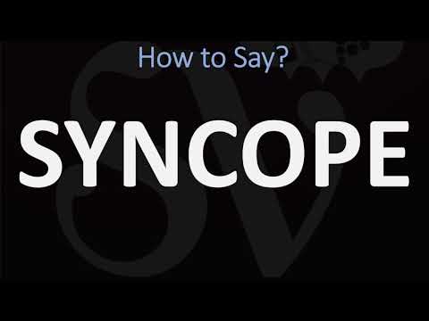 কিভাবে Syncope উচ্চারণ করতে হয়? (সঠিকভাবে)
