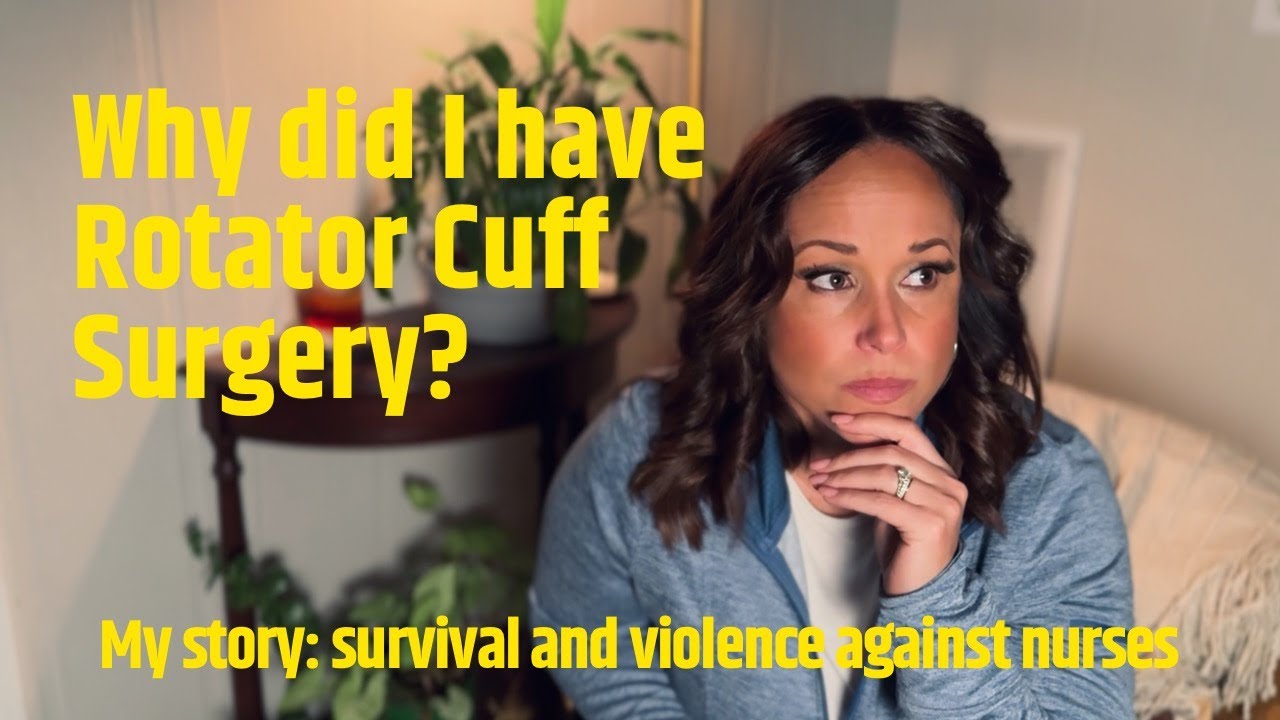 Why I had rotator cuff surgery
