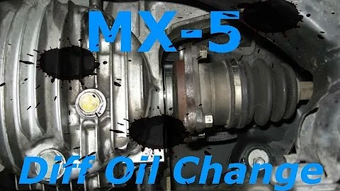 MX-5 (Miata) Diff oil change